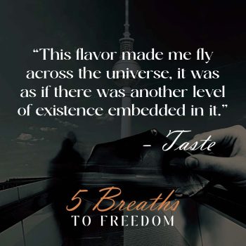 5 Breaths to Freedom Quote Taste